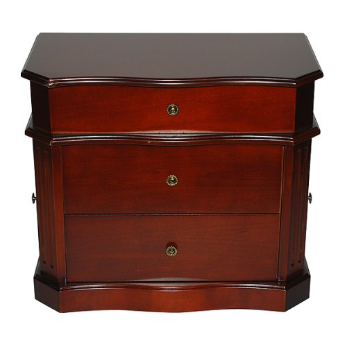 Click here to buy Large Wooden Jewelry Box - Walnut by Ashton Sutton Company.