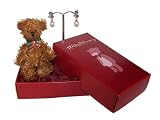 Review Teddy Delivery  / Send This Signature Teddy Delivery With Fresh Water Pearl Stud Earrings to Deliver Your Special Message and Bring A Smile. FREE Gift Card/Message Service - Ideal Birthday Gift, Sorry Gift, Thank You Gift, Thinking of You Gift or Get Well Gift. P&P £2