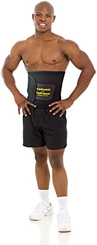 LaGatti Ab Belt, The Authority for Waist Trimmers- Unisex (Premium Quality) Weight Loss Belt for Women and Men -Lose Belly Fat- Made of Odorless 100% Latex Free Neoprene. 9 inches Wide.