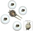 West Point 4 Golf Ball Divot Tool/Ball Marker Gift Set - Golf