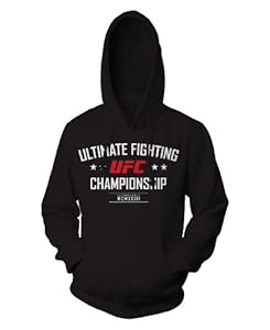 UFC MCMXCIII Hooded Pullover, Small, Black