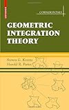 Geometric Integration Theory (Cornerstones)
