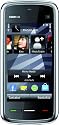 Nokia 5230 Navi Smartphone (8,1 cm (3,2 Zoll) Display, Touchscreen, 2 Megapixel Kamera) black-chrome