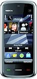 Nokia 5230 Navi Smartphone (8,1 cm (3,2 Zoll) Display, Touchscreen,  2 Megapixel Kamera) black-chrome