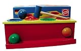 Heros Deluxe Wooden Pound & Roll Play Toy: Eco Friendly, Non Toxic, Made in Germany.