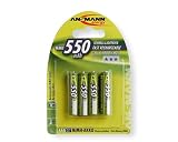 Produkt-Bild: Ansmann 5030772 Micro AAA 550 mAh NiMH Akku 4er Set