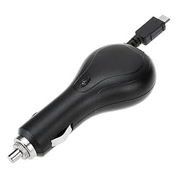 GTMax Rapid Retractable Car Charger with IC Chip for T-Mobile LG G2x /Optimus 2x
