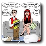 Rich Diesslins Funny General - Editorial Cartoons - Issues of the Real Spiderman - Relationships - Mouse Pads