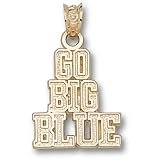 University of Kentucky Go Big Blue Pendant (14kt)