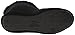 Dearfoams Women's Velour Bootie with Boa Flat (Large / 9-10 B(M) US, Black)