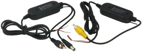 ZhiZhu® 2.4G Wireless RCA Video Transmitter and Receiver for Car Rearview Camera Monitor
