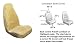 2 Front Synthetic Sheep Skin Seat Cover - Tan