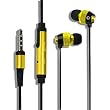 Universelle 3,5 mm In-Ear-Stereo-Headset Freisprecheinrichtung Kopfh�rer mit eingebautem Mikrofon kompatibel mit Apple iPhone / iPad / iPod (GELB)