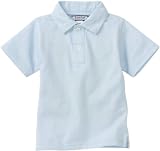 Hartstrings Baby-boys Infant Oxford Pique Short Sleeve Polo Sky Sulphur 18 Months