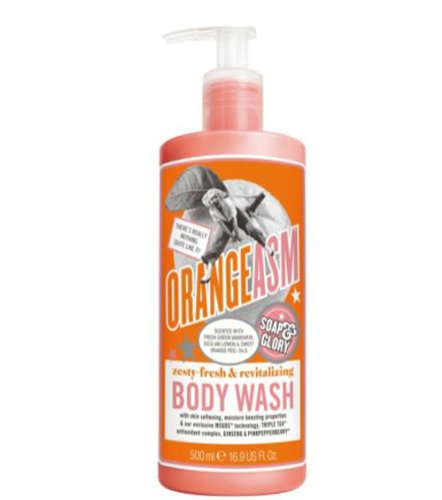 Soap And Glory Orangeasm Zesty Fresh & Revitalizing Body Wash 500ml