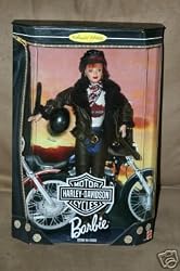 1998 Barbie Collector Edition : Harley Davidson Motor Cycles Red Head Barbie second in a series