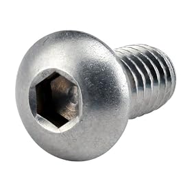 80/20 Inc 10 Series 3690 Stainless Steel Button Head Socket Cap Screw (BHSCS) 1/4-20 x .5": Industrial &amp; Scientific