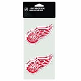 NHL Detroit Red Wings 4-by-8 Die Cut Decal