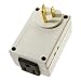 Leviton WSG0S-S1T Plug-In ON/OFF Relay Receiver, Light Almond