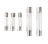 Produkt-Bild: 5 Autoradio-Glas-Sicherungen 2-5 A, 3 x 2A - 5,0 x 20 mm 1 x 2A - 6,3 x 32 mm 1 x 5A - 6,3 x 32 mm, f&uuml;r alle Fahrzeuge mit 12V-Bordspannung