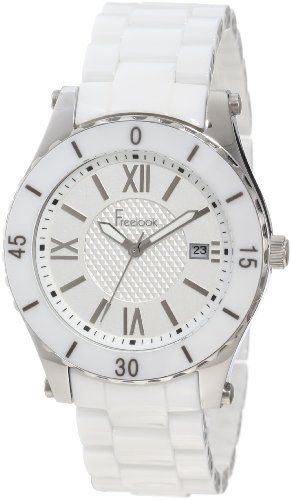 Freelook Women's HA5113-9 All White Cermaic White Dial Watch