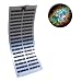 HQRP 15W Mono-crystalline Flexible Solar Panel 15 Watt 12V / 12 Volt for Car Caravan Bus Trailer Bike plus HQRP Coaster