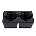 runmade Front Center Double Cup Holder Console Black for 2007 2008 2009 2010 2011 2012 2013 2014 Silverado Chevrolet Suburban