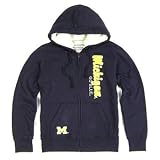 Michigan Wolverines Womens Vault Full Zip Sweatshirt
