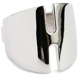ELLE Jewelry Old World Metal Sterling Silver R