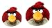 Angry Birds 5 Inch And 8 Inch Plushes With Sound Red Birds