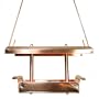 Copper Pavilion Hanging Birdfeeder, 12" x 7"