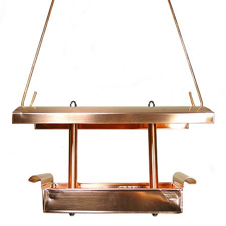 Copper Pavilion Hanging Birdfeeder x 7