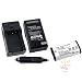 Everydaysource BATTERY +CHARGER Compatible With KODAK KLIC-8000 Z1485 IS Z712 Z612