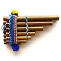 Bamboo Novelty Antara Andean Instrument made in Peru, 6"