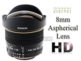 Rokinon FE8M-S 8mm F3.5 Fisheye Lens for Sony Alpha (Black)