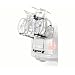 Thule 973002 Hecktr�ger BackPac: Fahrradtr�ger f�r die Heckklappe, Rahmen silber