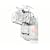 Thule 973002 Hecktr�ger BackPac: Fahrradtr�ger f�r die Heckklappe, Rahmen silber
