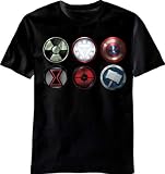 Mad Engine Men's Avengers Straight Six Tee