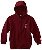 NBA Youth Cleveland Cavaliers Team Vintage Fleece Hoodie - R288Tuca (Antique Burgundy, Small)