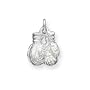Sterling Silver Boxing Gloves Charm