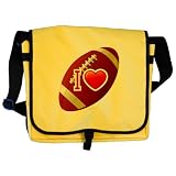 Messenger Bag I Love Football