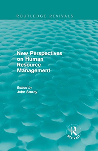 New Perspectives on Human Resource Management (Routledge Revivals)