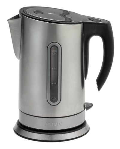 Aroma AWK-116SB Stainless-Steel 2-Liter Electric Water Kettle