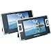 Sylvania SDVD8732 7-Inch Dual Screen Portable DVD Player with Built In 5 Hour Battery Life and USB/SD Card Reader