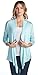 Popana Super-Soft Open Front Drape Cardigan - Made In USA