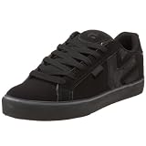 etnies Mens Fader Vulcanized Skate Shoe,Black/Black,6 M US