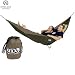 ENO Double Nest Hammock (Khaki/Silver/Olive)