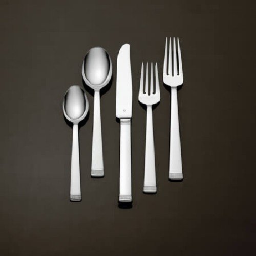 Vera Wang Stainless Chime 5 Piece Flatware Place Settings