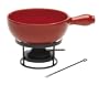 Emile Henry Flame Top Fondue Set Red