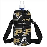 Purdue University Logo Water Bottle Holder Sport Bottles - GIFT IDEA for Fitness Golf Golfers Soccer Workout Gifts and Gift Ideas For Him Her Athletes Man Men, Women, Ladies Alumni Runners Joggers